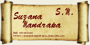 Suzana Mandrapa vizit kartica